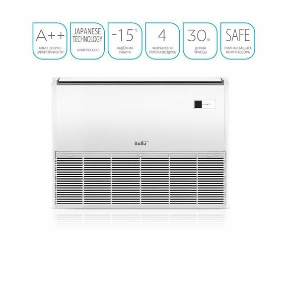 Фото Комплект Ballu Machine BLCI_CF-18HN8/EU_23Y инверторной сплит-системы, напольно-потолочного типа , изображение 8 — купить в Москве