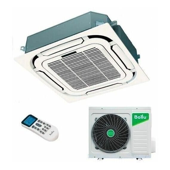 Фото Комплект Ballu Machine BLC_C-18HN1_21Y (compact) полупромышленной сплит-системы, кассетного типа , изображение 5 — купить в Москве