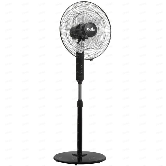 Фото Вентилятор напольный Ballu BFF-907, мощность 45Вт, пластик, 4 скорости, площадь до 24м?, черный  — купить в Москве