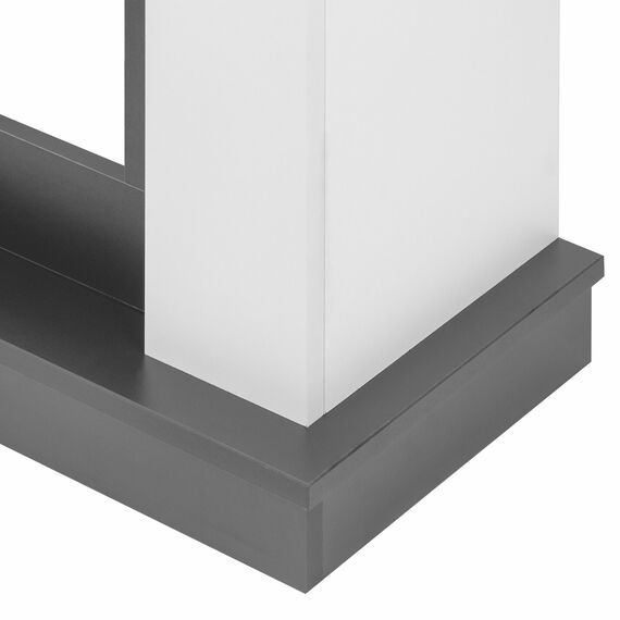 Фото Каминокомплект: Биокамин Firelight BFP/P-1015 XS+Canto Long белый, черный , изображение 6 — купить в Москве