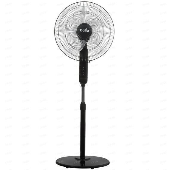 Фото Вентилятор напольный Ballu BFF-907, мощность 45Вт, пластик, 4 скорости, площадь до 24м?, черный , изображение 2 — купить в Москве
