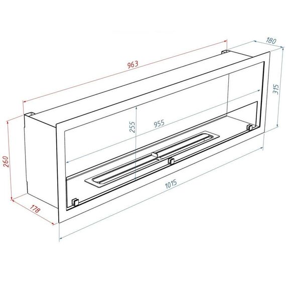 Фото Каминокомплект: Биокамин Firelight BFP/P-1015 XS+набор керамических дров сосна , изображение 10 — купить в Москве