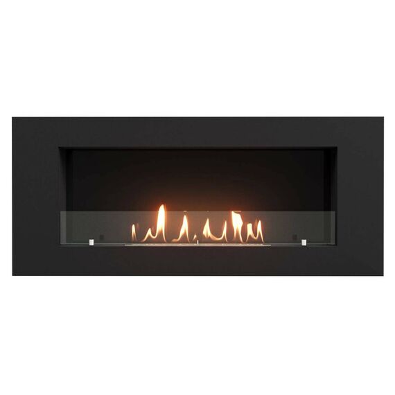 Фото Каминокомплект: Биокамин Firelight BFP/W-110+Набор керамических камней М, черные , изображение 6 — купить в Москве