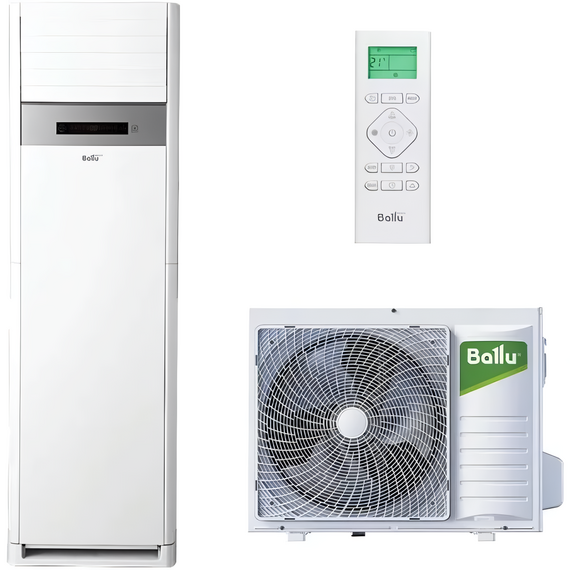 Фото Сплит-система колонного типа Ballu Floor Standing BFS-24HN1 (комплект)  — купить в Москве