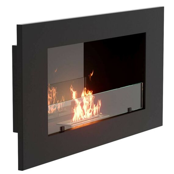 Фото Каминокомплект: Биокамин Firelight BFP/W-90+Набор керамических камней М, белые , изображение 2 — купить в Москве