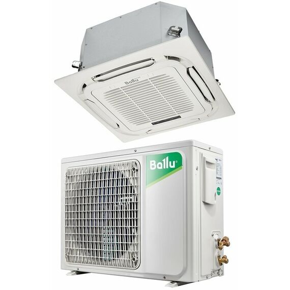Фото Комплект Ballu Machine BLC_C-12HN1_21Y (compact) полупромышленной сплит-системы, кассетного типа , изображение 4 — купить в Москве