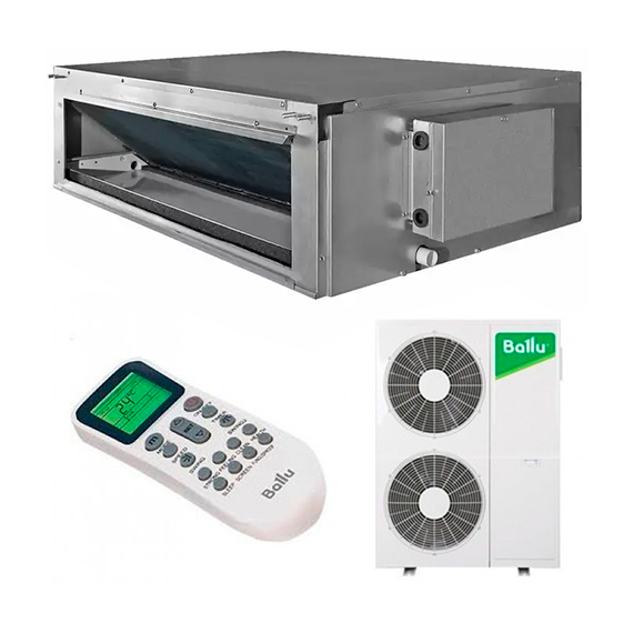 Фото Комплект Ballu Machine BLC_D-60HN1_21Y полупромышленной сплит-системы, канального типа , изображение 9 — купить в Москве