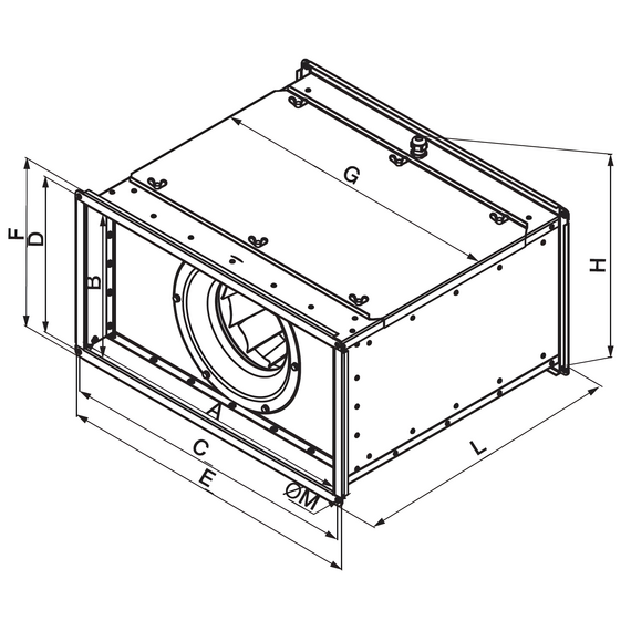 Фото Вентилятор cо свободным колесом SHUFT TORNADO 500x250-SH-22-0,55-2 , изображение 6 — купить в Москве