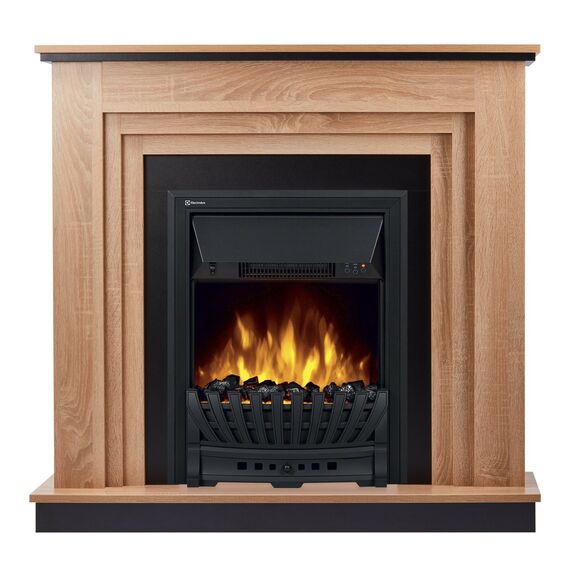 Фото Каминокомплект: Очаг Electrolux Classic EFP/P-1020LS, портал Grado Classic дуб сонома , изображение 6 — купить в Москве