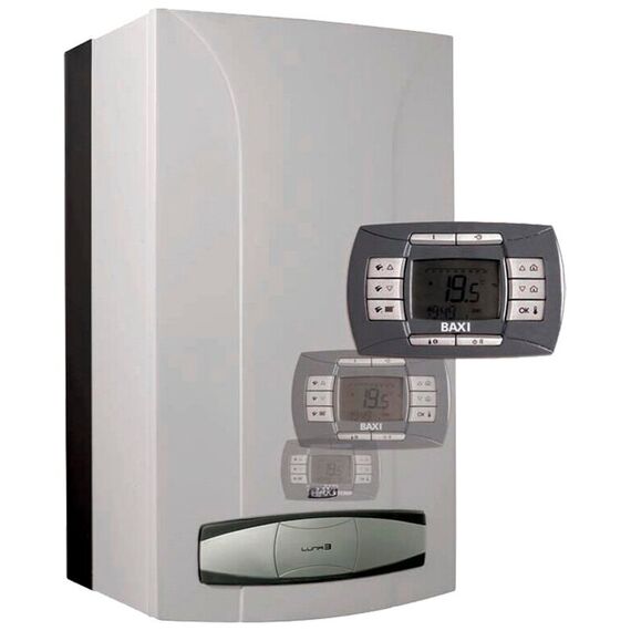 Фото Газовый котел BAXI LUNA-3 COMFORT 1.310 Fi (2024), датчик температуры и мотор трехходового клапана в комплекте , изображение 3 — купить в Москве
