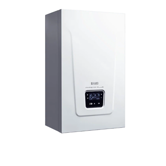 Фото Электрический котел BAXI AMPERA Plus, настенный, одноконтурный, белый , изображение 3 — купить в Москве