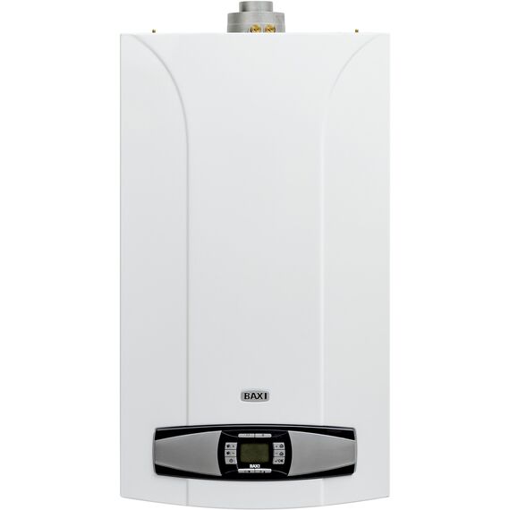 Фото Конвекционный газовый котел BAXI LUNA-3 240 Fi, 25 кВт, двухконтурный, белый , изображение 11 — купить в Москве