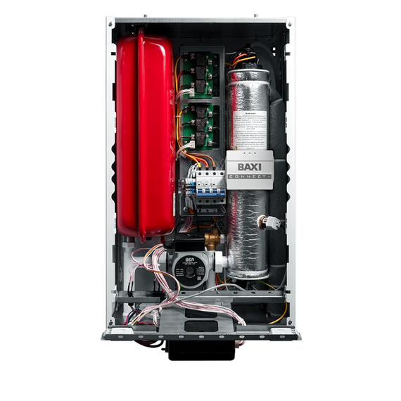 Фото Электрический котел BAXI AMPERA Plus, настенный, одноконтурный, белый , изображение 5 — купить в Москве