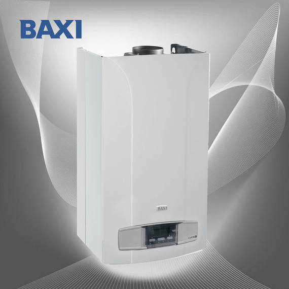Фото Котел газовый BAXI LUNA-3 280 Fi (28 кВт) двухконтурный настенный закрытая камера сгорания , изображение 26 — купить в Москве