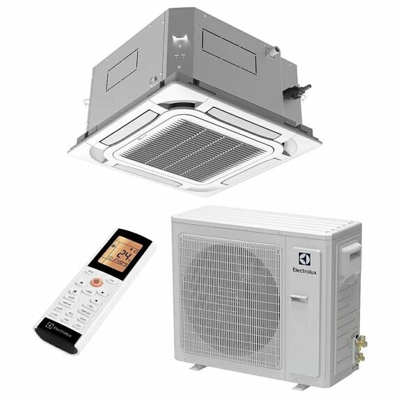 Фото Комплект Electrolux EACC-36H/UP4-DC/N8 инверторной сплит-системы, кассетного типа , изображение 3 — купить в Москве