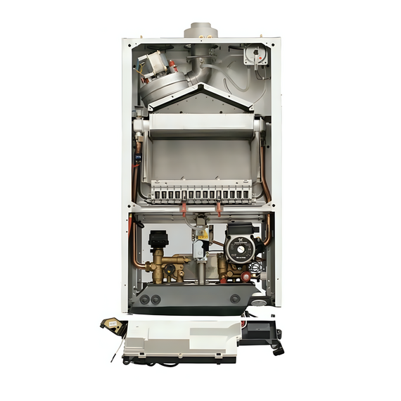 Фото Конвекционный газовый котел BAXI LUNA-3 COMFORT 310 Fi, 31 кВт, двухконтурный, белый , изображение 19 — купить в Москве