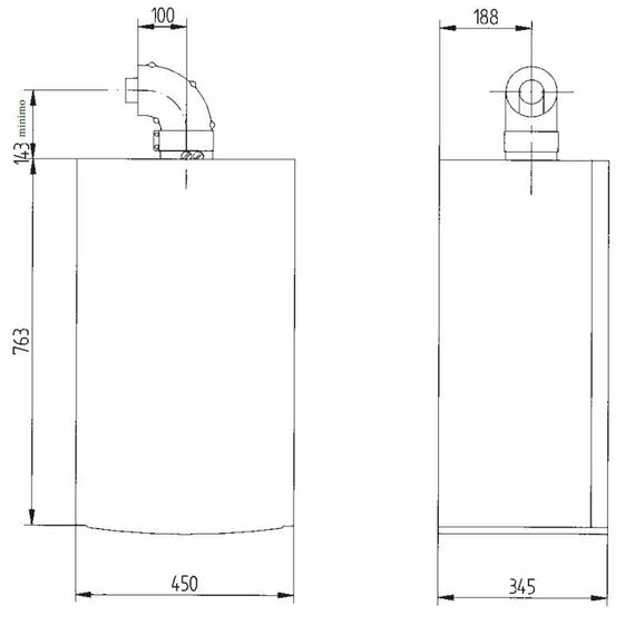 Фото Газовый котел BAXI LUNA-3 COMFORT 1.310 Fi (2024), датчик температуры и мотор трехходового клапана в комплекте , изображение 15 — купить в Москве