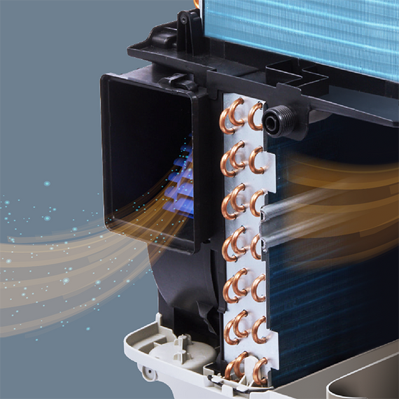 Фото Кондиционер мобильный Electrolux Bliss Art EACM-12 GT/N6 , изображение 12 — купить в Москве