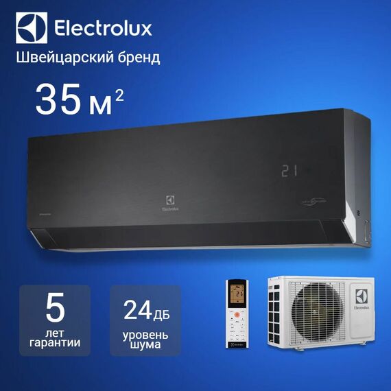 Фото Сплит-система Electrolux Enterprise Super DC EACS/I-12HEN-BLACK/N8_24Y  — купить в Москве