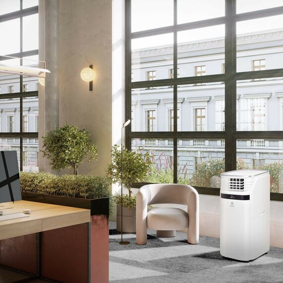 Фото Кондиционер мобильный Electrolux Ice Column EACM-20 JK/N3 , изображение 18 — купить в Москве