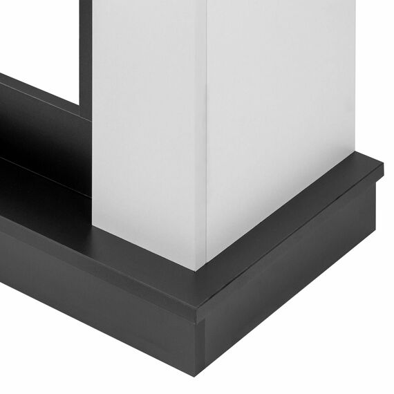 Фото Каминокомплект: Очаг Electrolux EFP/P-2720RLS, портал Canto 25 белый , изображение 3 — купить в Москве