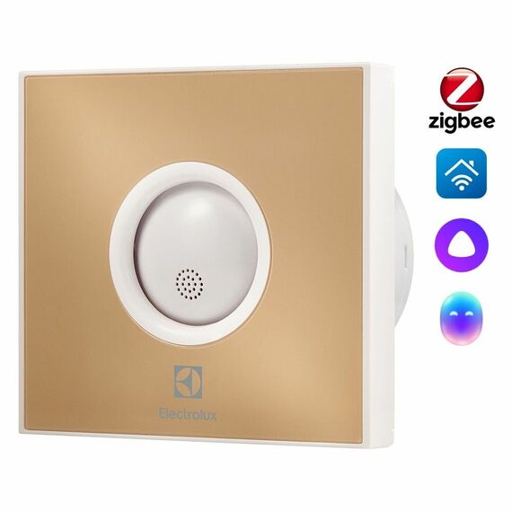 Фото Вентилятор вытяжной серии Rainbow EAFR-150TH beige с таймером и гигростатом  — купить в Москве