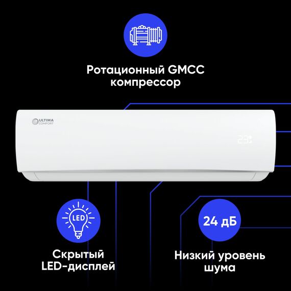 Фото Сплит-система Ultima Comfort ECLIPSE ECS-07PN , изображение 5 — купить в Москве