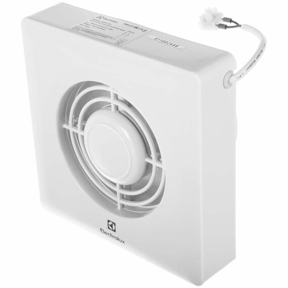 Фото Вентилятор вытяжной Electrolux Slim EAFS-120 20 Вт 195 куб. м/ч 120 мм белый , изображение 18 — купить в Москве