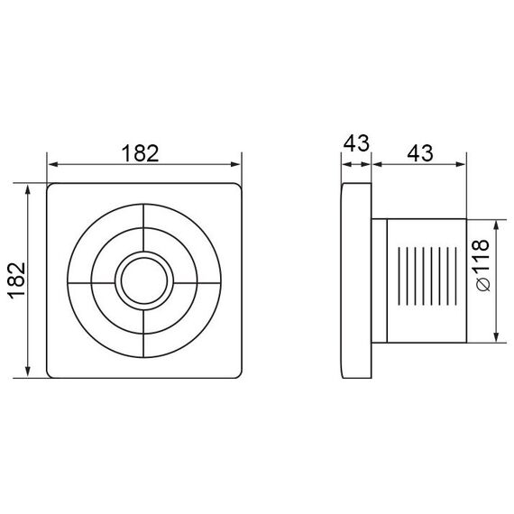 Фото Вентилятор вытяжной Electrolux Slim EAFS-120 20 Вт 195 куб. м/ч 120 мм белый , изображение 3 — купить в Москве