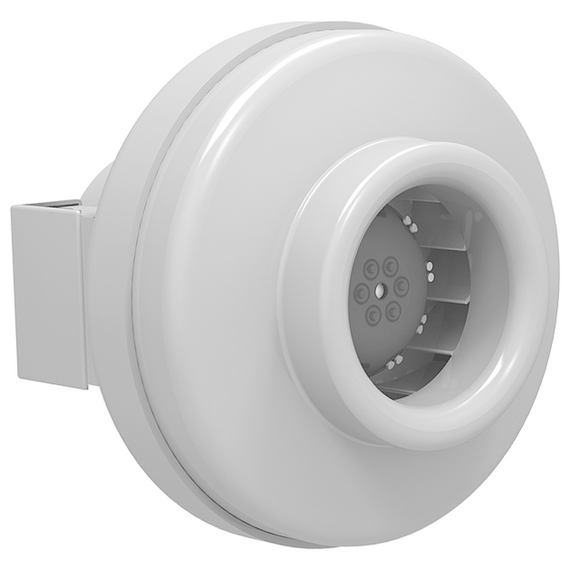 Фото Вентилятор Shuft 160CFk 160MAX SHUFТ, оцинкованный, бесшумный, серый, 160 мм , изображение 2 — купить в Москве