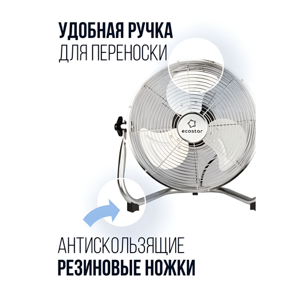 Фото Промышленный вентилятор ECOSTAR ESF-140M-ST , изображение 8 — купить в Москве