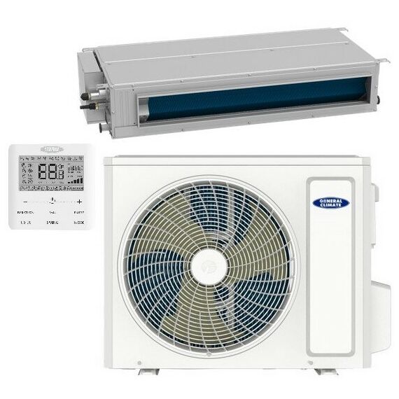 Фото General Climate GC-G28/DLAN1 канальный внутренний блок кондиционера (10-50Па, помпа, настенный пульт) , изображение 5 — купить в Москве