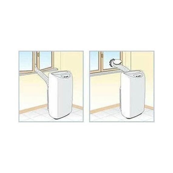 Фото Мобильный кондиционер General Climate GCP-09CRA, 25м?, охлаждение и обогрев , изображение 8 — купить в Москве