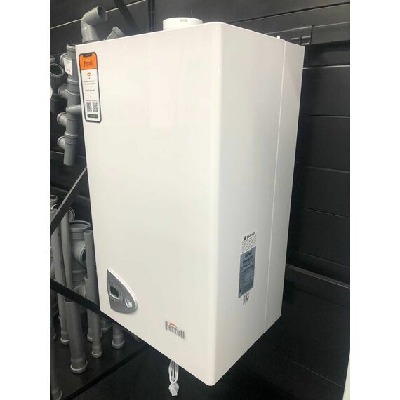 Фото Ferroli Котел газовый Ferroli Vitabel HF 24 настенный, 1 конт, закр. кам. сгор. , изображение 10 — купить в Москве