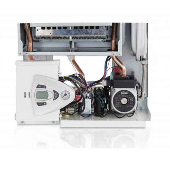 Фото Котел газовый Ferroli Vitatech D F24 настенный, 2 конт, закр. кам. сгор. Ferroli 26907-02 , изображение 6 — купить в Москве