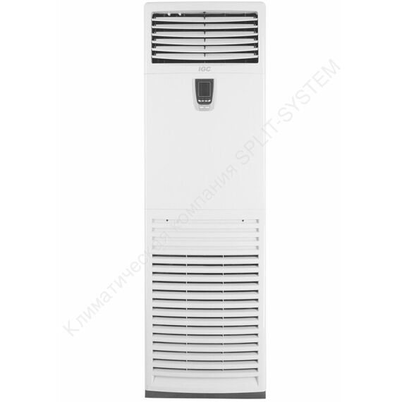 Фото Сплит-система IGC IPX-60HS/U, колонная, мощность обогрева 17.5 кВт, площадь помещения 176 м? , изображение 3 — купить в Москве