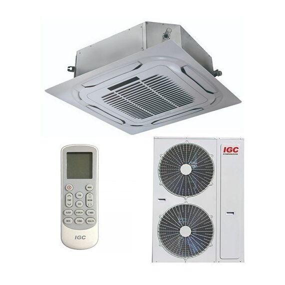 Фото Кассетный кондиционер IGC ICX-48HS/U, пульт ДУ, встроенный фильтр, мощность 48000 BTU , изображение 5 — купить в Москве