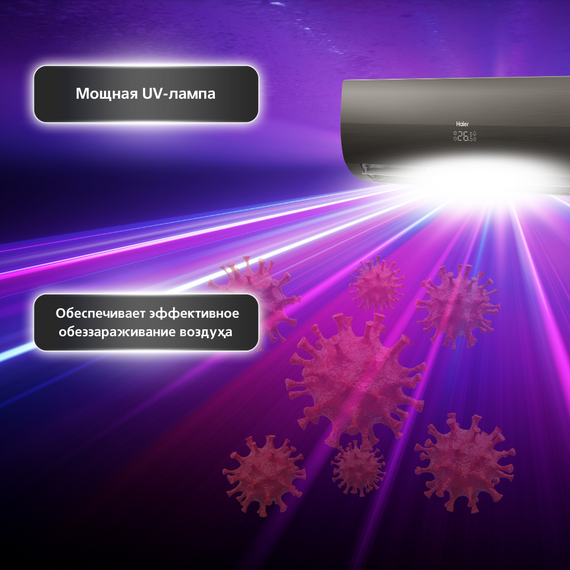 Фото Сплит-система Haier Flexis HSU-07HFF103/R3-B/HSU-07HUF103/R3 , изображение 7 — купить в Москве