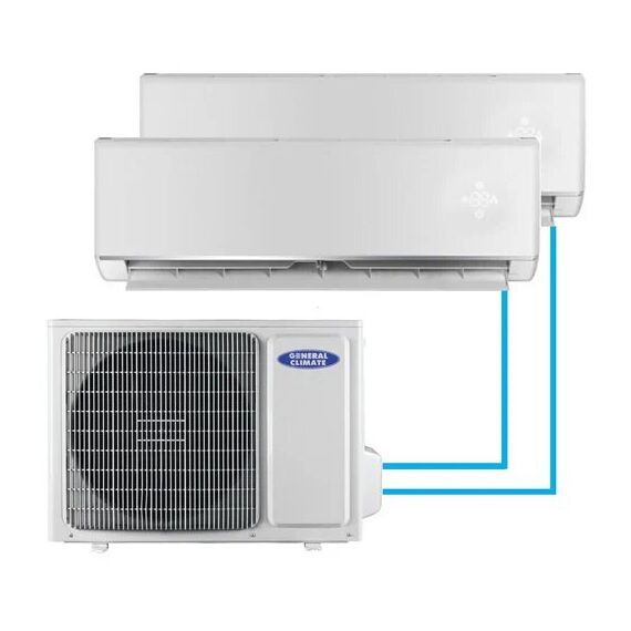 Фото General Climate Free match GU-M2EA14H32 внешний блок мульти сплит-системы на 2 комнаты , изображение 3 — купить в Москве