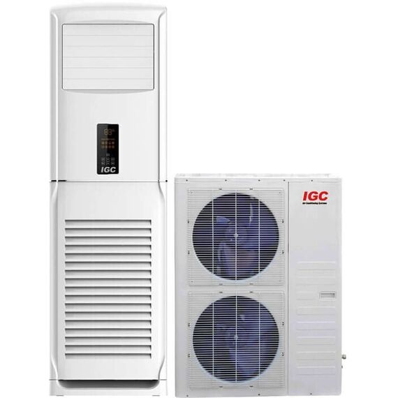 Фото Сплит-система IGC IPX-60HS/U, колонная, мощность обогрева 17.5 кВт, площадь помещения 176 м? , изображение 5 — купить в Москве