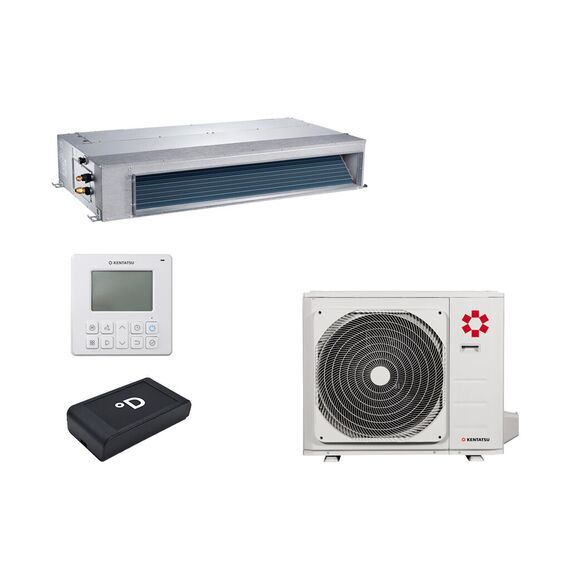 Фото Канальный кондиционер Kentatsu KSMB140HZAN1R/KSUNB140HZAN3  — купить в Москве
