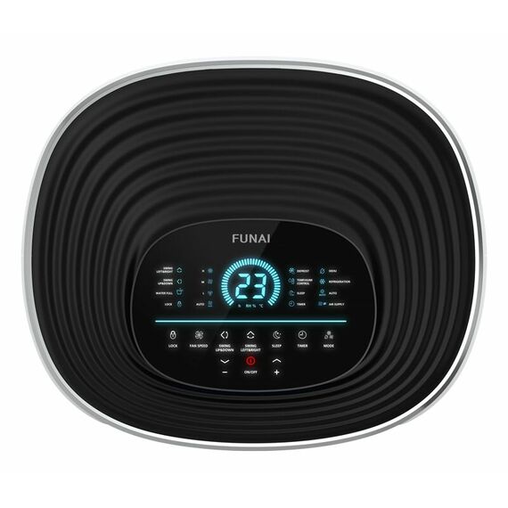 Фото Мобильный кондиционер напольный FUNAI серии JASMINE, MAC-JS32COF03, белый , изображение 13 — купить в Москве