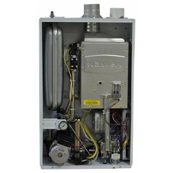 Фото Котел газовый Navien ATMO-16AN настенный, 2 конт, откр. кам. сгор. , изображение 7 — купить в Москве