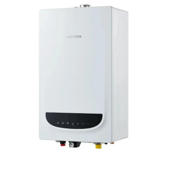Фото Котел газовый Navien Deluxe C Plus Coaxial 16K, 2-ух контр, коаксиал, закрытая камера сгорания , изображение 2 — купить в Москве