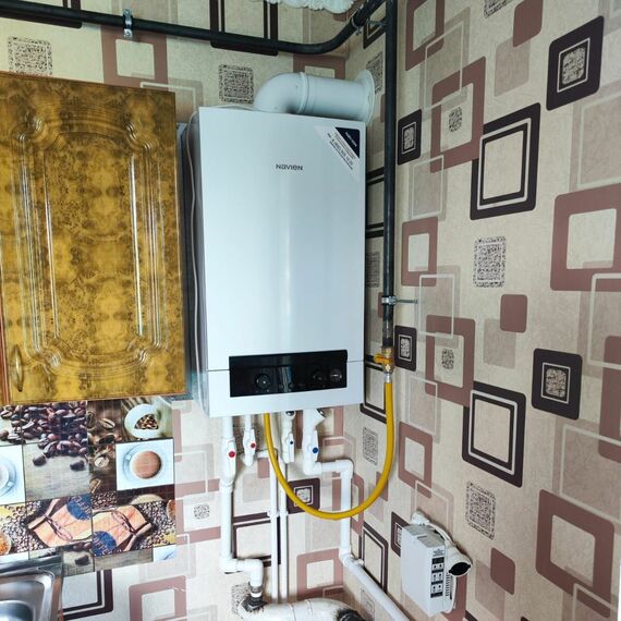 Фото Котел газовый Navien Heatluxe NGB210 - 13K настенный, 2 конт, закр. кам. сгор, коаксиальный , изображение 8 — купить в Москве