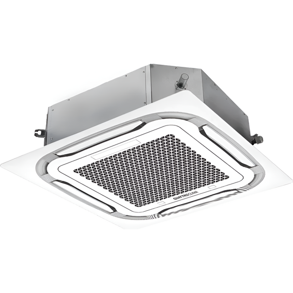 Фото QUATTROCLIMA / Сплит-система 35 кв м кассетный кондиционер QV-I12CG1/QN-I12UG1/QA-ICP11 , изображение 7 — купить в Москве