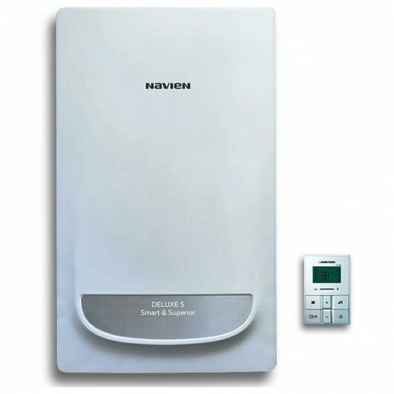 Фото Настенный газовый котел NAVIEN DELUXE S 13K, 13 кВт, двухконтурный , изображение 24 — купить в Москве