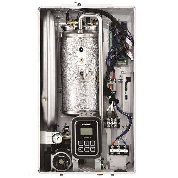 Фото Котел настенный электрический Navien EQB - 15HW 15 квт, одноконтурный , изображение 20 — купить в Москве