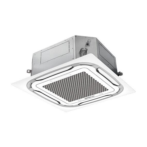 Фото QUATTROCLIMA / Сплит-система 35 кв м кассетный кондиционер QV-I12CG1/QN-I12UG1/QA-ICP11 , изображение 2 — купить в Москве