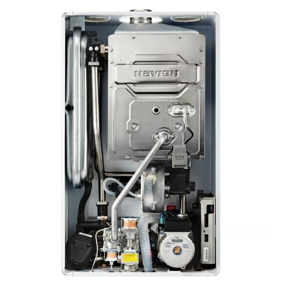 Фото Котел газовый Navien Deluxe S-30k настенный, 2 конт, закр. кам. сгор, коаксиальный , изображение 3 — купить в Москве